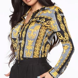 “On this Grind” Fashion Nova Top NWT